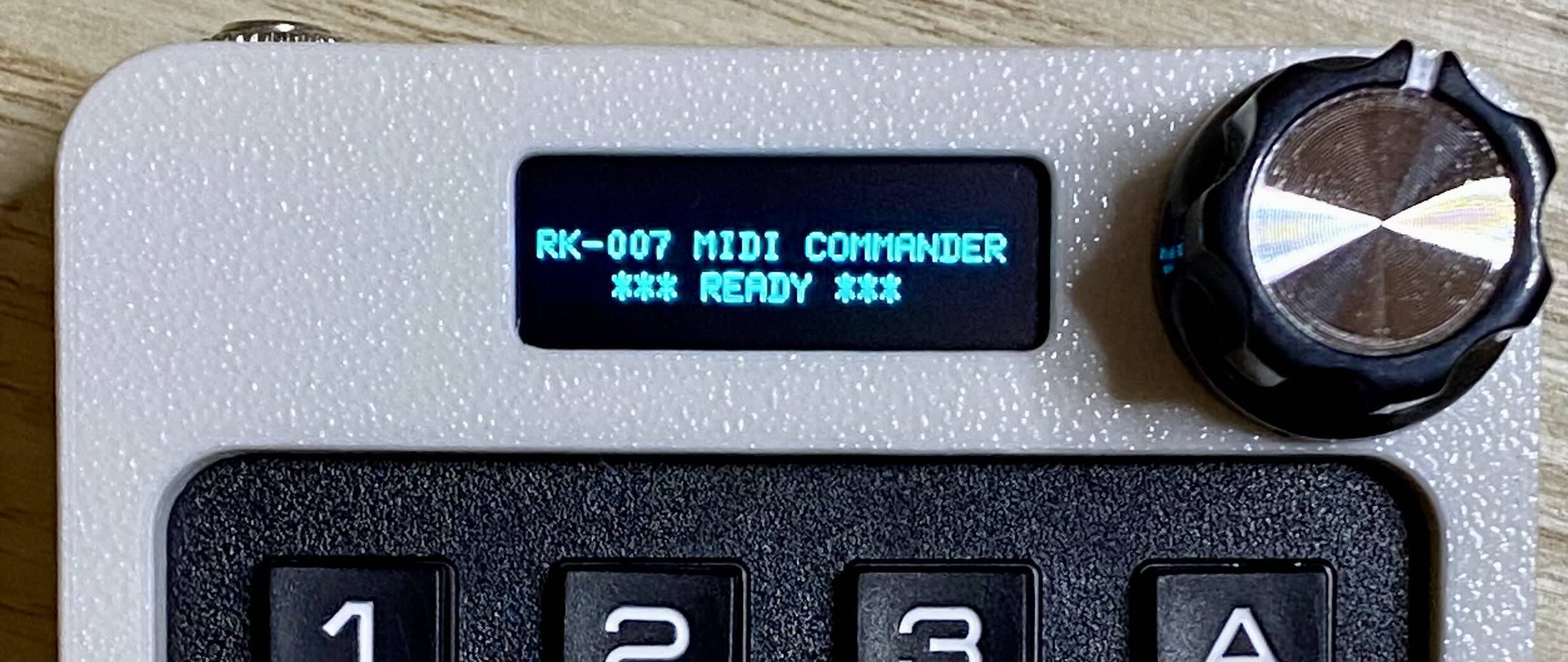 RK-007 MIDI Commander - Improved
